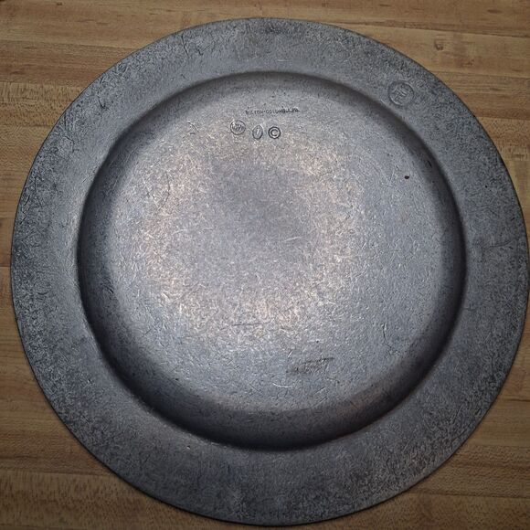 Vintage 1976 Bicentennial Pewter Plates Set of 3 - York MetalCrafters Wilton... - Picture 4 of 8